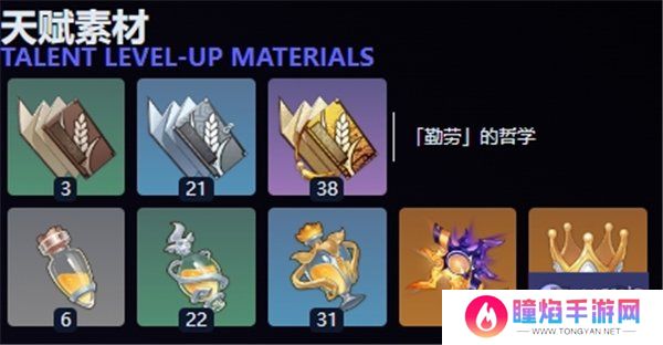 原神蓝砚突破材料爆料 原神蓝砚突破天赋素材展示